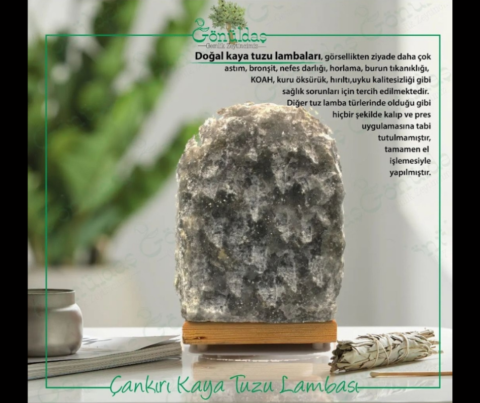 Çankırı Kaya Tuzu Lambası: Sinüzitle Yaşayanlar İçin Doğanın Sessiz Şifası